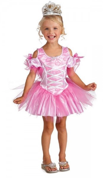 Rosa Ballerina Prinzessin Kostüm Für Mädchen