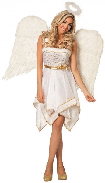 Engelachtige engel damesjurk