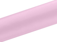 Satin fabric Eloise light pink 9m x 16cm