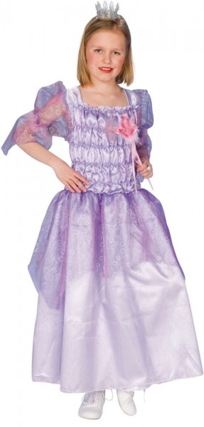 Disfraz infantil de princesa Violetta de cuento de hadas