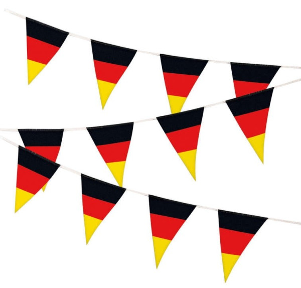 Tyskland fläktvimpelkedja 6m