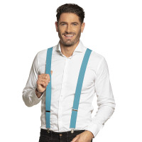 Suspenders in light blue