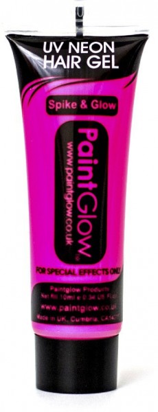 Gel pour les cheveux rose UV Paint Glow Neon