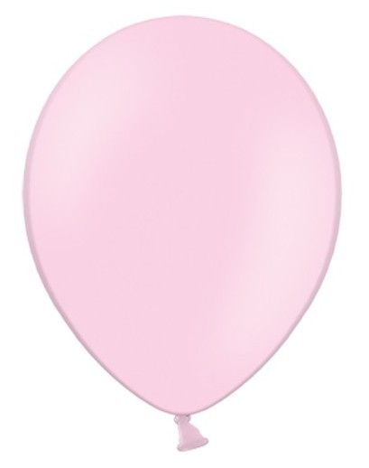 100 lateksowych balonów pastelowych róż 13 cm