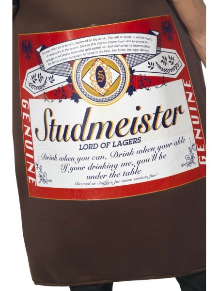 Beer bottle Studmeister beer costume 4
