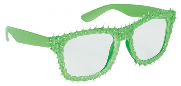 Funny party glasses Frosty mint green