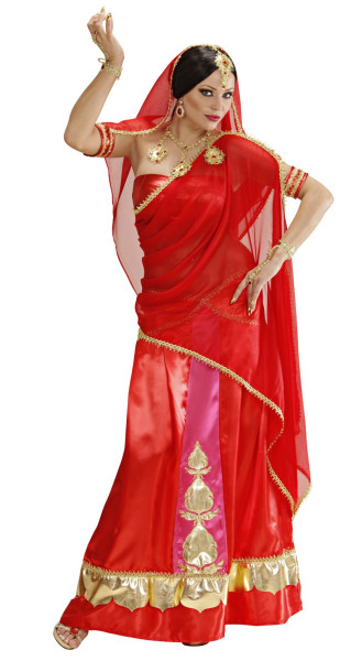Indiase Sari dameskostuum 4