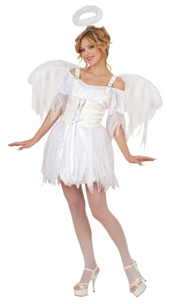 Baroque angel woman dress