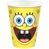 8 Spongebob Party Becher 266ml