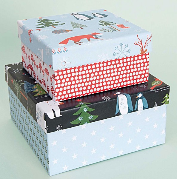 Round gift box to design yourself 13x6.5cm 3