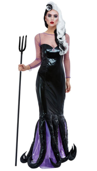 Evil sea witch ladies costume