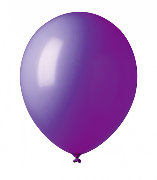 12 ballons de fête Madrid violet violet 30cm