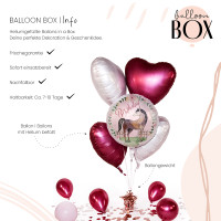 Vorschau: Heliumballon in der Box Charming Horse Birthday
