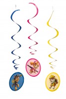 Preview: 3 Paw Patrol Friends spiral hangers 14cm