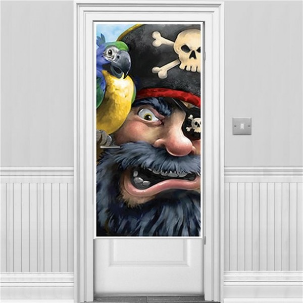 Affiche porte pirate 1,5 m