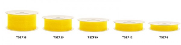 Cinta regalo gasa amarillo limón 25m2