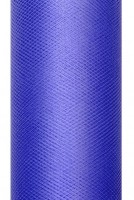 Anteprima: Runner da tavolo in tulle blu navy 50cm x 9m