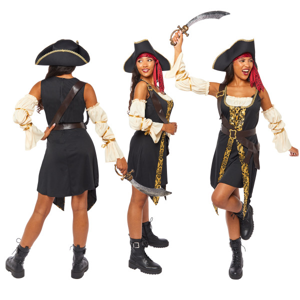 Sexy Piraten Kostüm für Damen 5