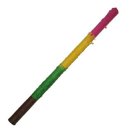 Rainbow Piñata Stick 54cm