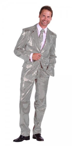 Party glamour sequin suit deluxe