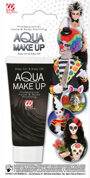 Sort aqua-make-up 30 ml