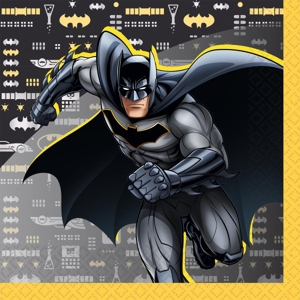 16 serwetek Batman Hero Power 33 cm