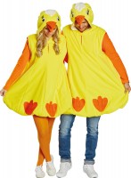Aperçu: Costume de poussin porte-bonheur jaune