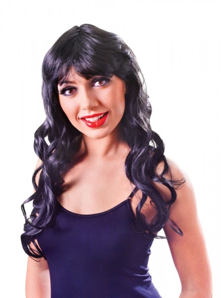 Vanessa Gothic wig in black