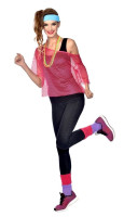 Preview: 80's Mesh Workout Shirt Pink