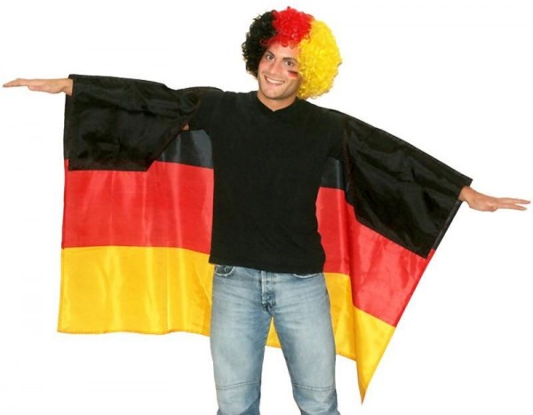 Duitse cape met mouwen