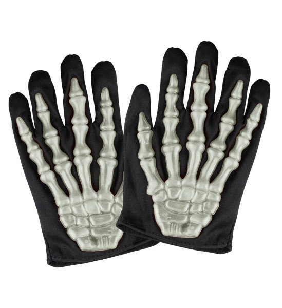 3D Skelett Handschuhe für Kinder nachtleuchtend 4