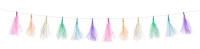 Shimmering candy party garland 1.2m
