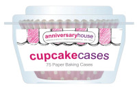 Förhandsgranskning: 75 muffinskoppar rosa mix 5cm