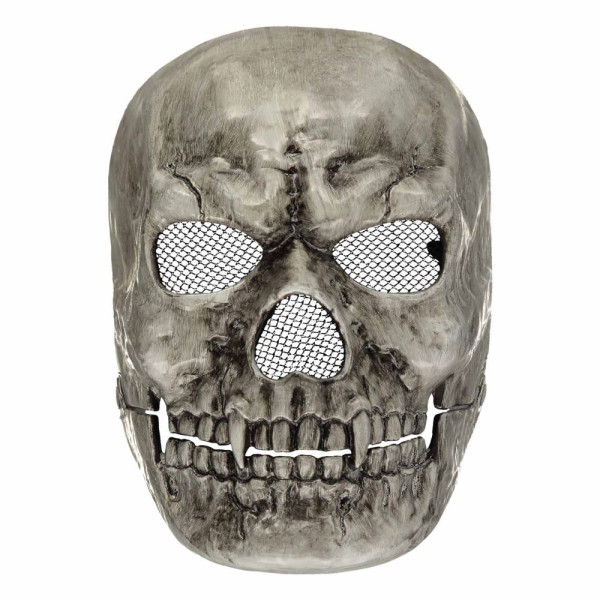 Máscara de esqueleto de boca móvil