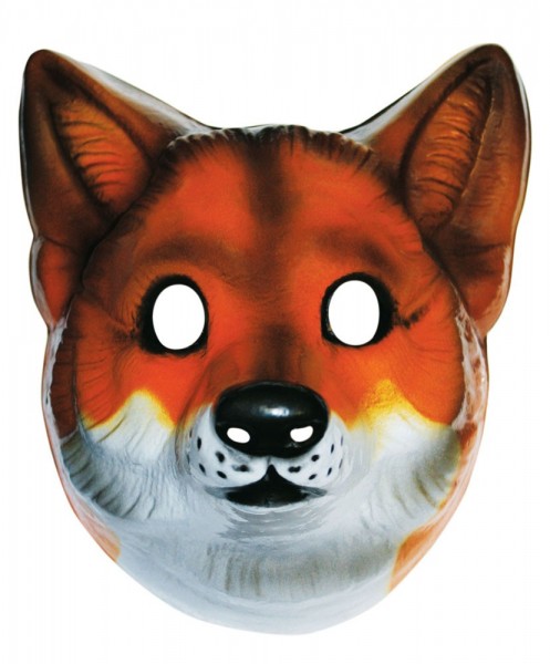 Realistic fox mask Mr. Reineke
