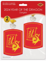 2 The year of the dragon spiral hanger 76cm