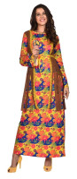 Vista previa: Disfraz de hippie Lady Josy para mujer