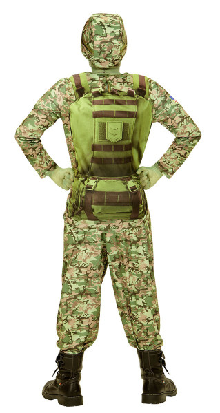 Soldat Lucas Militär Kinder Kostüm 3