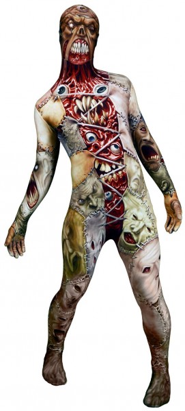 Patched zombie morphsuit