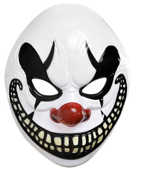 Maska klauna z horroru dla dorosłych
