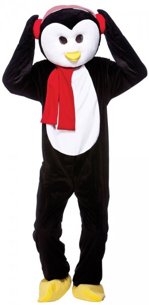 Disfraz de mascota pingüino