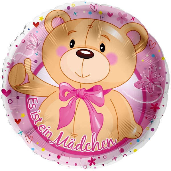 Teddy bear foil balloon Emma 45cm