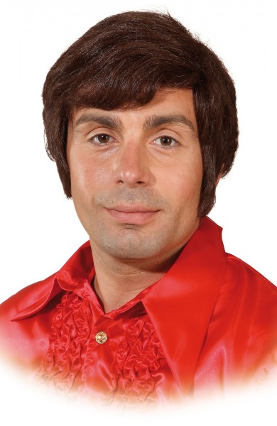 Wig Horst with sideburns brown