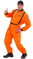 Vista previa: Disfraz de astronauta Micail naranja para hombre