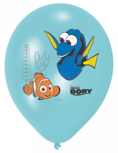 6 Finds Dory Balloons Be Funny 27,5 cm 2