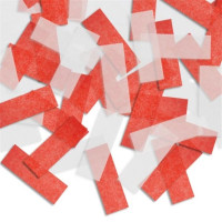 Red and white pinata confetti