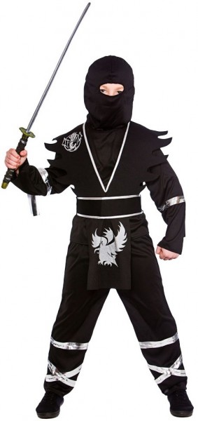 Super ninja fighter kostym för barn