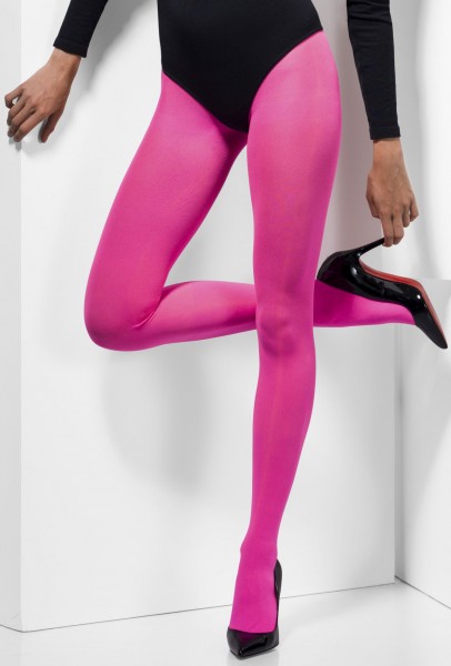 Skin-tight tights in pink