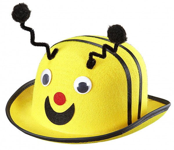 Chapeau melon abeilles jaunes