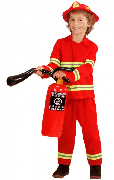 Costume enfant Tommy de pompier courageux 3